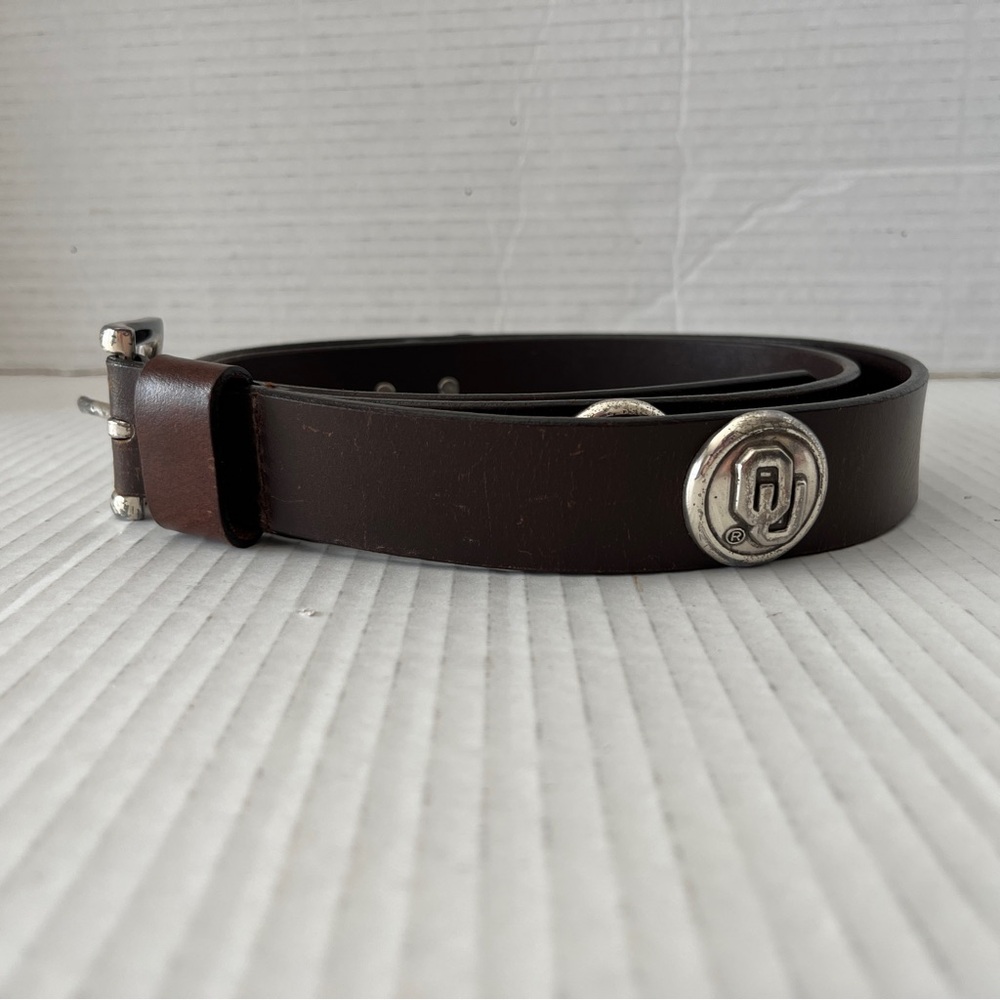 OU leather belt‎